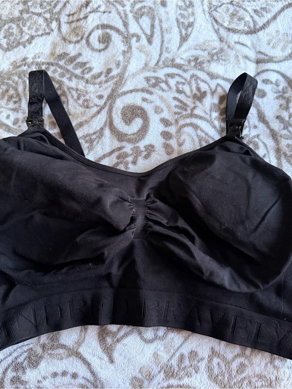 Black kindred bravely Nursing and pumping Bra